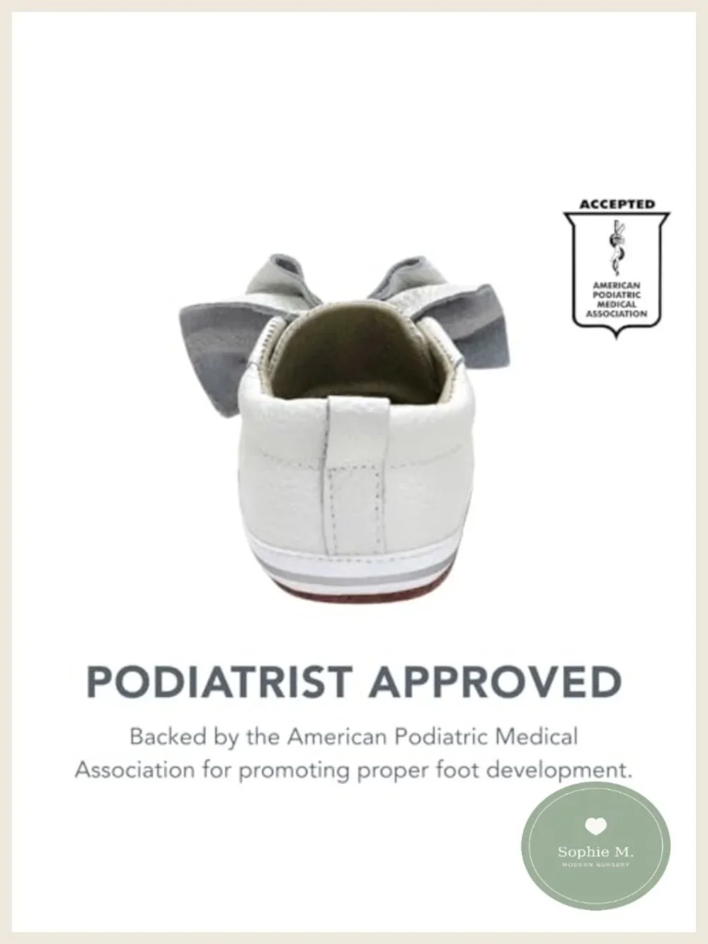 Robeez Infant Toddler First Walker Sneakers - Leather - Hook & Loop